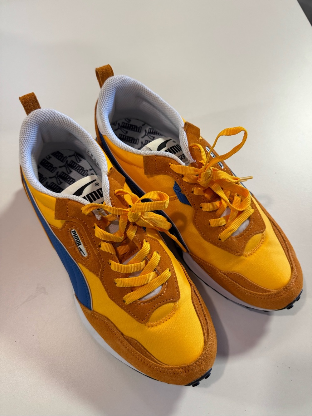 Men’s PUMA Rider FV Essentials “Tangerine Orange Brick”